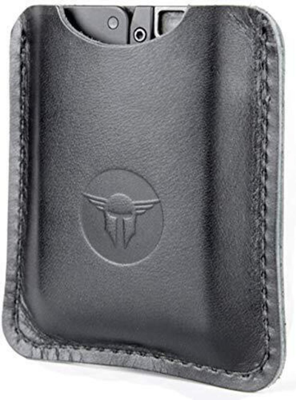 7311 Trailblazer Lifecard Leather Sleeve Black LS-BLK